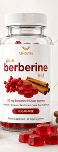 Gummies berbérine FlashCut — flacon de 30 gummies vegan sans sucres