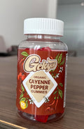 Gummies à la capsaïcine FlashCut — pot de 60 gummies au piment de Cayenne