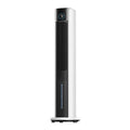 Rafraîchisseur d'air évaporatif format tour coloris blanc avec écran en façade